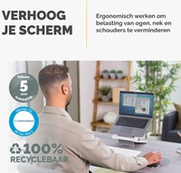 Laptopstandaard Fellowes Breyta wit 1 Stuk-1