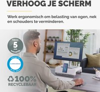 Monitorstandaard Fellowes Breyta wit 1 Stuk-1