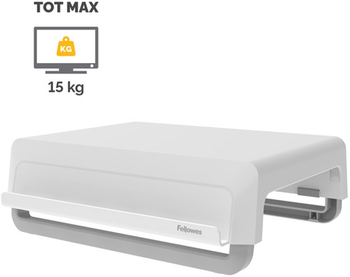 Monitorstandaard Fellowes Breyta wit 1 Stuk-2