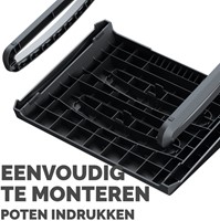 Voetensteun Fellowes Breyta zwart 1 Stuk-4