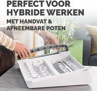 Voetensteun Fellowes Breyta wit 1 Stuk-2