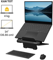 Laptopstandaard Fellowes Breyta zwart 1 Stuk-2