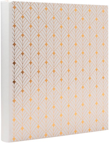 Fotoalbum Exacompta 29x32cm 60pag Néo Déco wit 1 Stuk