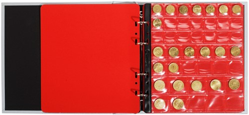Ringband muntenverzameling 24.5x25 5vel 43vaks gs 1 Stuk-3