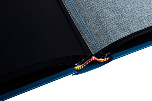 Fotoalbum Exacompta 29x32cm 60pag Néo Déco blauw 1 Stuk-1