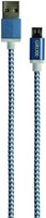 Kabel Grixx Micro USB naar USB-A 3m blauw Wit 1 Stuk-3