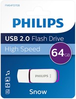 USB-stick Philips Flash Drive Snow 64GB USB 2.0 1 Stuk