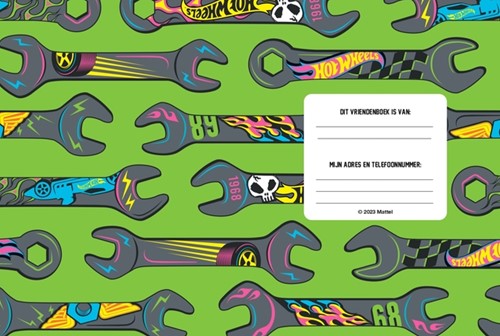 Vriendenboek Interstat Hot Wheels 1 Stuk-2