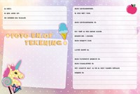 Vriendenboek Interstat Unicorn 1 Stuk-2