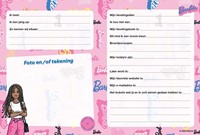 Vriendenboek Interstat Barbie 1 Stuk-1