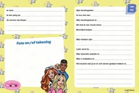 Vriendenboek Interstat Barbie 1 Stuk-2