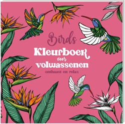 Kleurboek voor volwassenen Interstat Birds 1 Stuk