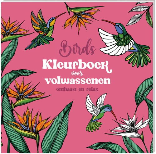 Kleurboek voor volwassenen Interstat Birds 1 Stuk