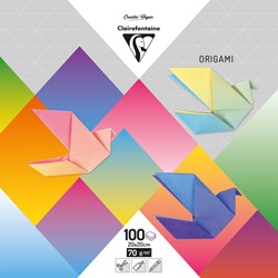 Origami Clairefontaine Gradient 20x20 100v 80gram 1 pak