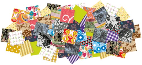 Hobbypapier Décopatch 3x3cm 11.000 stuks ass 1 pak-2