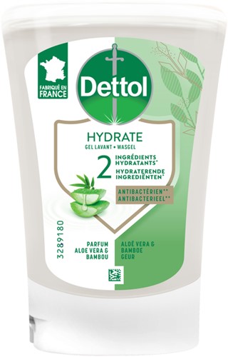 Handzeep Dettol Hydrating Aloe Vera antib 250ml 250 Milliliter
