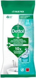Reinigingsdoekjes Dettol antibacterieël Ocean 72st 72 Stuk