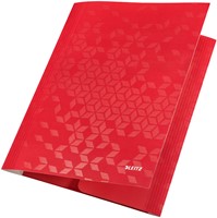 Elastomap Leitz WOW A4 3 kleppen rood 1 Stuk-3