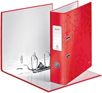 Ordner Leitz WOW 180 gelamineerd 80mm A4 rood 1 Stuk
