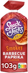Rijstwafel Snack-a-Jacks BBQ paprika 103 Gram