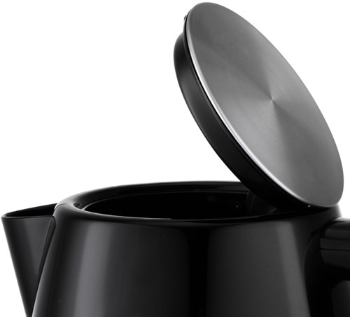 Waterkoker Inventum 1.7 liter zwart met rvs 1 Stuk-1