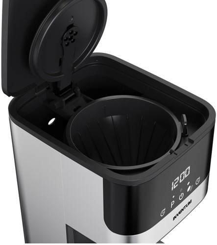 Koffiezetapparaat Inventum 1.5 liter zwart met rvs 1 Stuk-2
