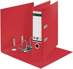 Ordner Leitz Recycle 180° 80mm karton A4 rood