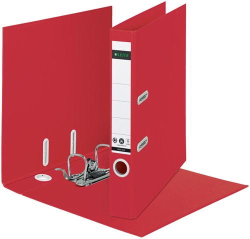 Ordner Leitz 180° Recycle 55 mm rood 1 Stuk