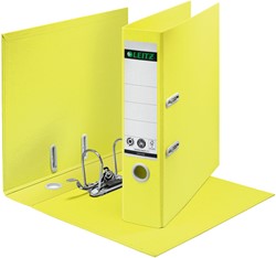 Ordner Leitz 180° Recycle 80 mm geel 1 Stuk