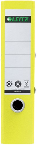 Ordner Leitz 180° Recycle 80 mm geel 1 Stuk-3