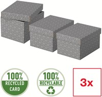 Opberg en geschenkdoos Esselte 200x150x255 3 Stuk-2