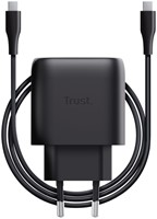 Oplader Trust Maxo 45W USB-C zwart 1 Stuk