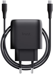 Oplader Trust Maxo 45W USB-C zwart 1 Stuk