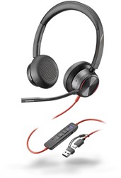 Headset HP POLY Blackwire 8225 Stereo USB-C 1 Stuk