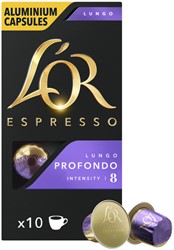 Koffiecups L'Or espresso Lungo Profondo 10 stuks 10 Stuk
