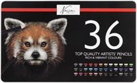 Kleurpotloden Nassau fine art assorti blik a 36st 1 Stuk