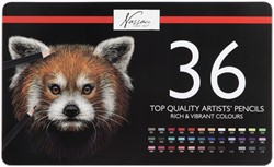 Kleurpotloden Nassau fine art assorti blik a 36st 1 Stuk
