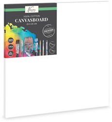 Canvasboard 25x25cm 100pro katoen 3st 3 Stuk