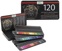 Kleurpotloden Nassau fine art ass blik a 120st 1 Stuk-1