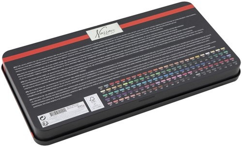 Kleurpotloden Nassau fine art ass blik a 120st 1 Stuk-5