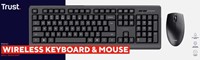 Toetsenbord Trust Primo draadloos + muis 1 Stuk-3