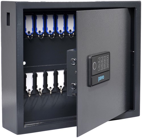 Sleutelkast Pavo magnetisch fingerprint 20 haken 1 Stuk