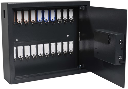 Sleutelkast Pavo magnetisch fingerprint 20 haken 1 Stuk-2