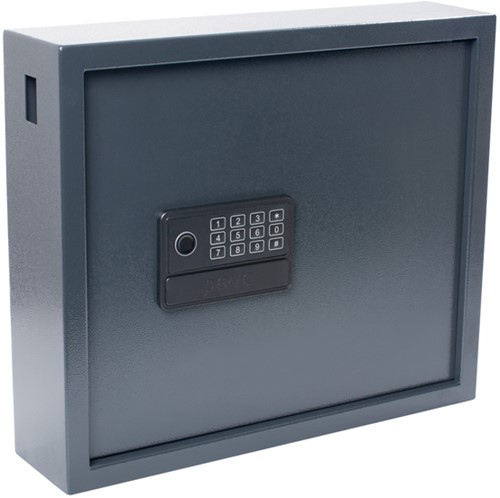 Sleutelkast Pavo High security Magnettag met fingerprintslot 20 haken 350x410x100mm-3