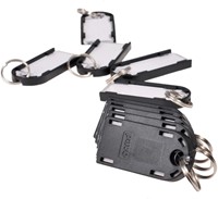 Sleutellabel Pavo magnetisch 10st zwart 10 Stuk-2