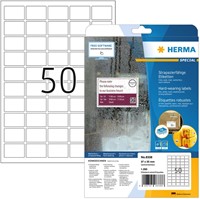 Etiket HERMA 8338 37x25mm weerbest wit 1250st 25 Vel