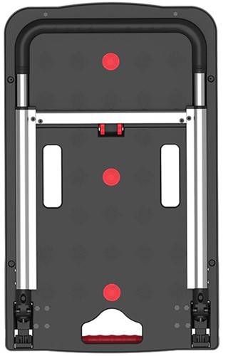 Transportkar Pavo inklapbaar 137kg zwart 1 Stuk-2