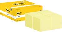 Memoblok 3M Post-it 653-CY 38x51mm geel voordeelpak-3