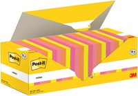 Memoblok 3M Post-it 654-COL 76x76mm kleur ass 24 Stuk-2