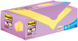 Memoblok 3M Post-it 655-SSCY 76x127mm geel 24 Stuk